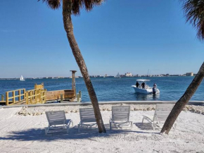 Beautiful Waterfront Home with amazing view of Boca Ciega Bay, private beach, dock with excellent fishing & beautiful sunrises!
